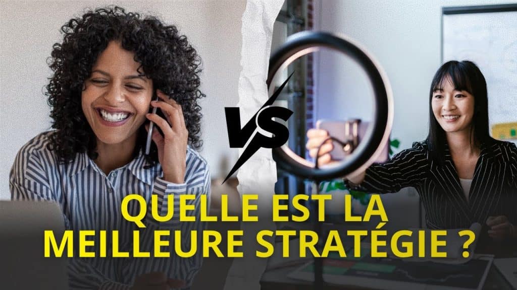 Prospection vs création de contenu : Comment trouver des clients ?
