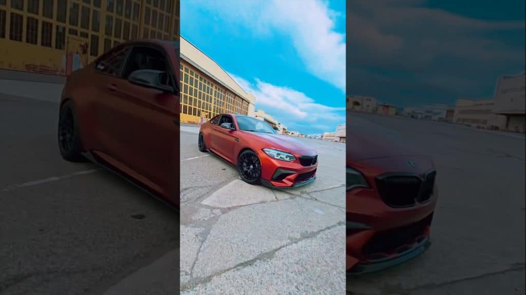 Epic 360 drone BMW 1 Shot💥 see Results ‼️ #drexlee #insta360 #cinematic #automobile