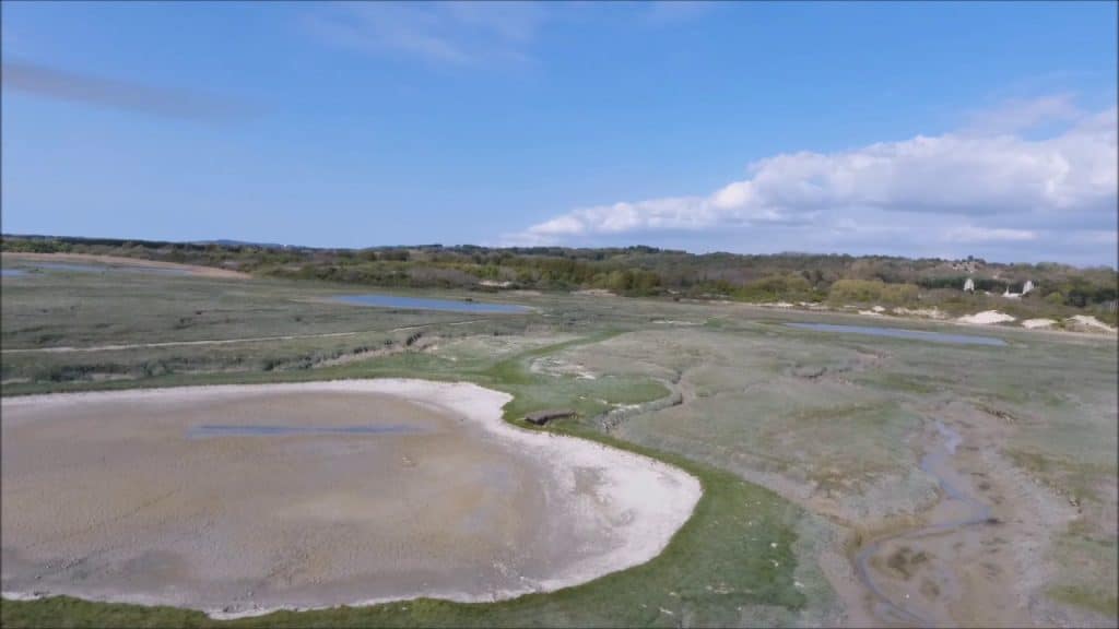 baie de canche film drone