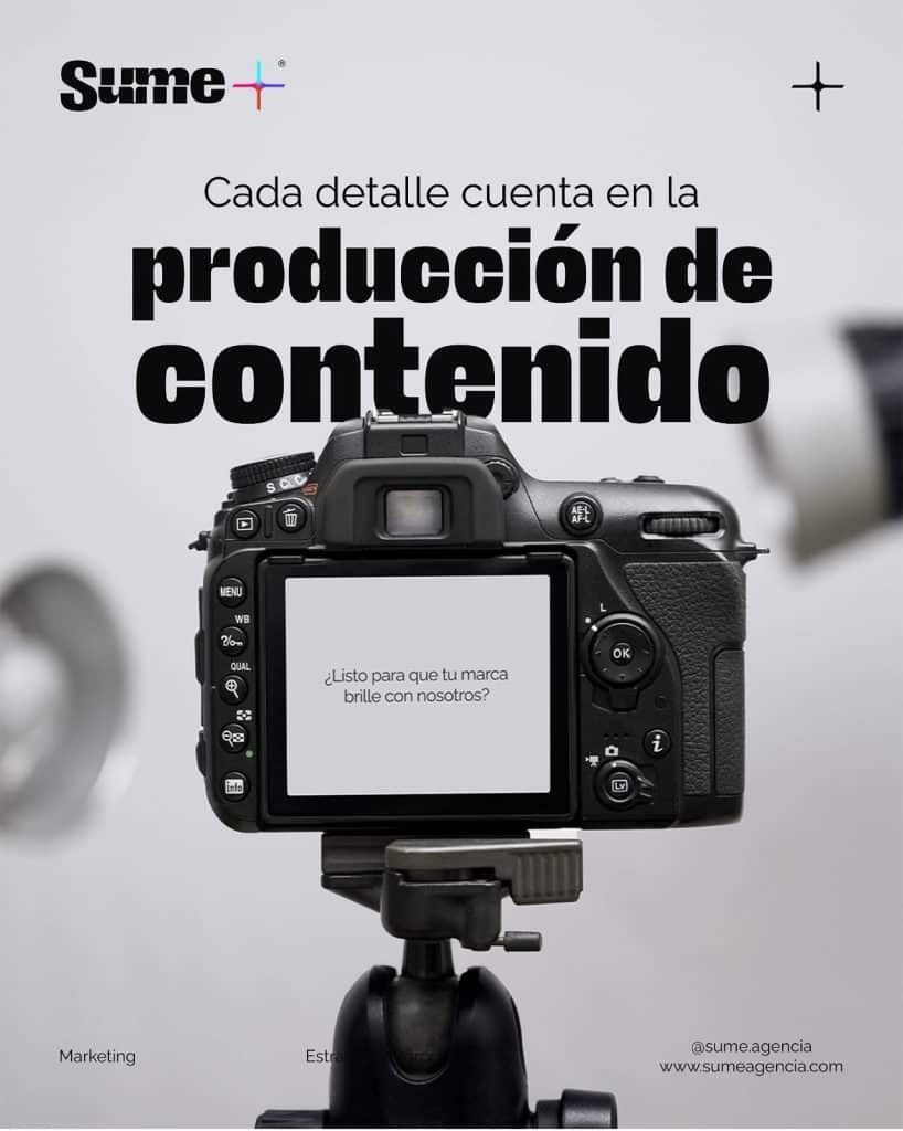 Pinterest 🎯 Cada toma importa, cada detalle suma. En SUME+ transformamos ideas en contenido visual de alto...