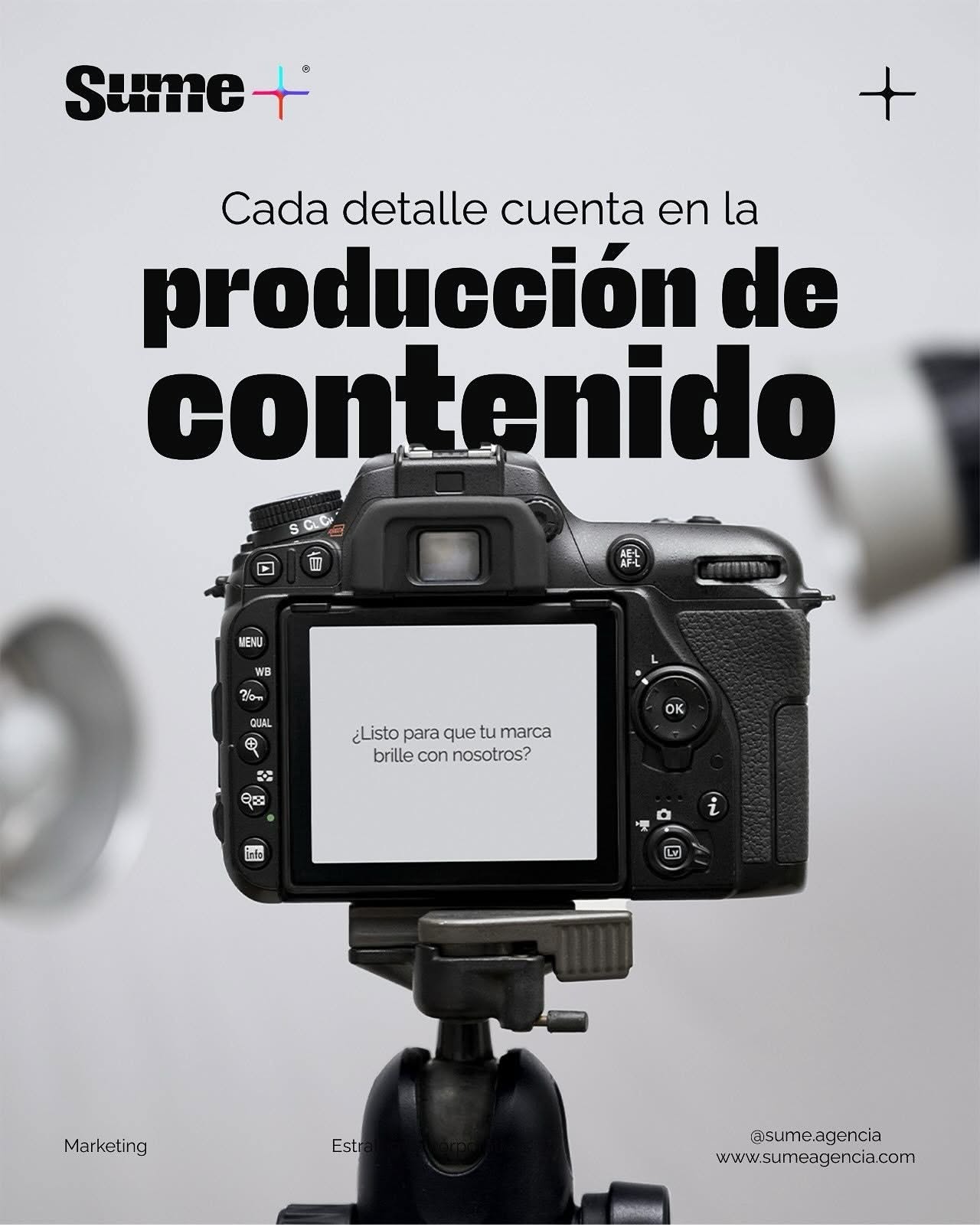 pinterest 🎯 Cada toma importa, cada detalle suma. En SUME+ transformamos ideas en contenido visual de alto...